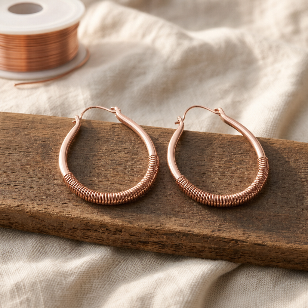 Creek Copper Earrings