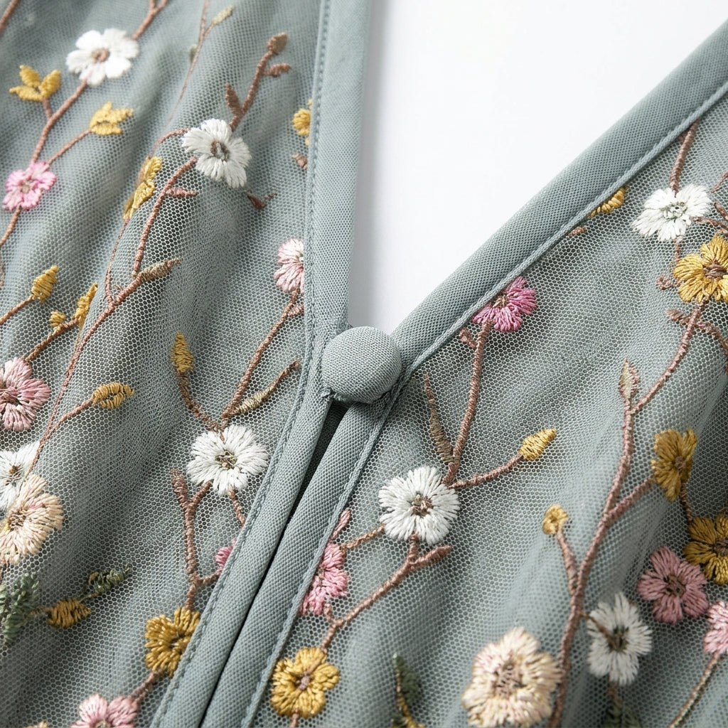 Beatrix Embroidered Maxi Dress