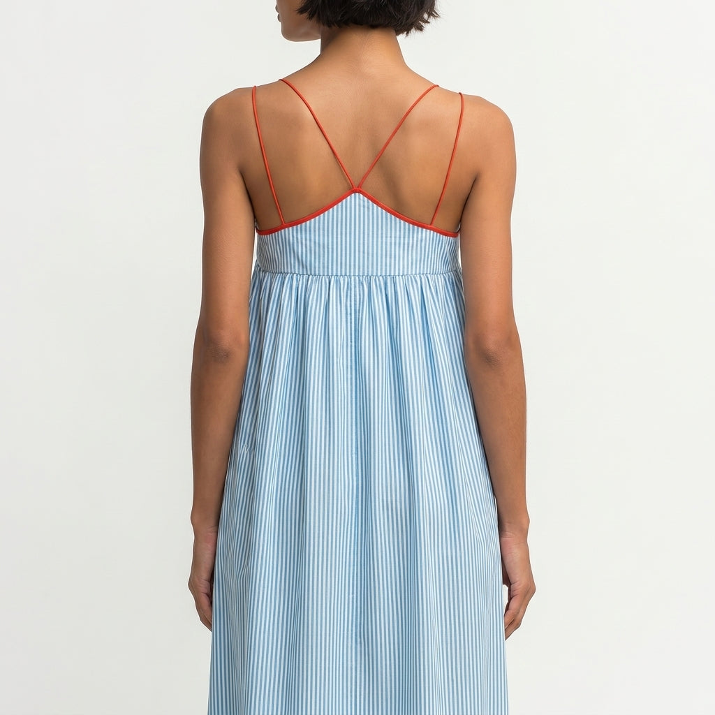 Ottilie Gathered Maxi Dress