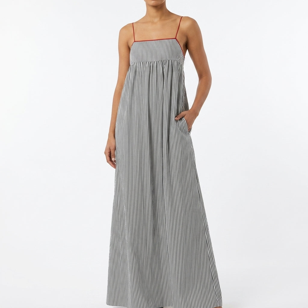 Ottilie Gathered Maxi Dress