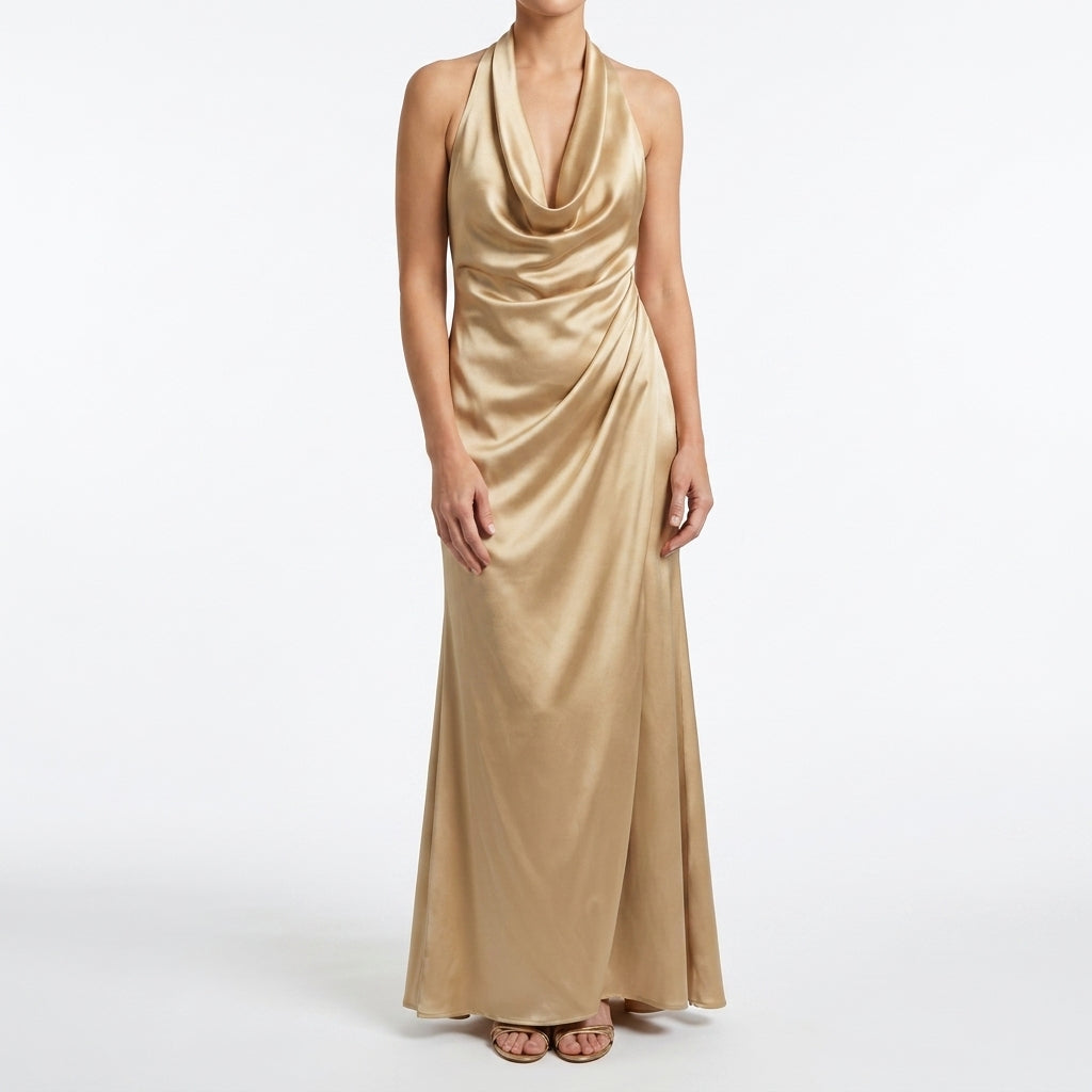 Paloma Satin Maxi Dress