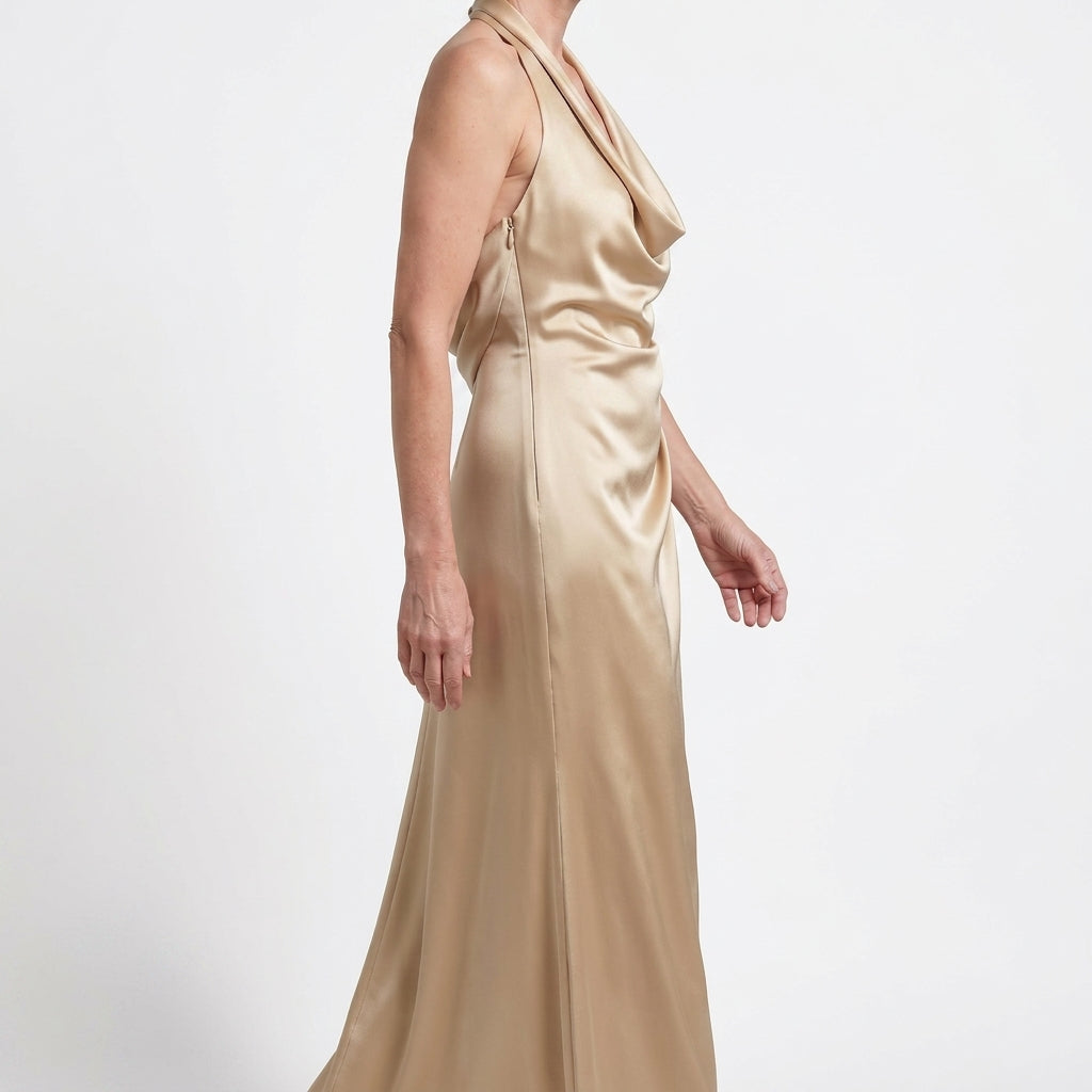 Paloma Satin Maxi Dress