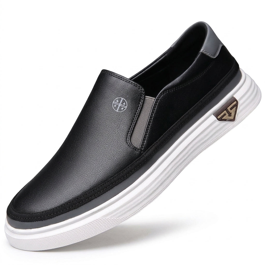 Vittorio Leather Slip-Ons