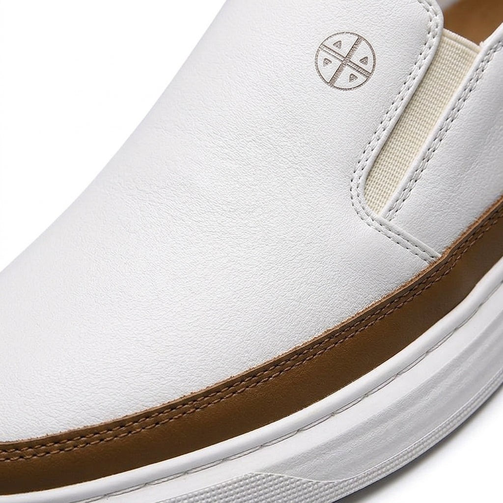 Vittorio Leather Slip-Ons