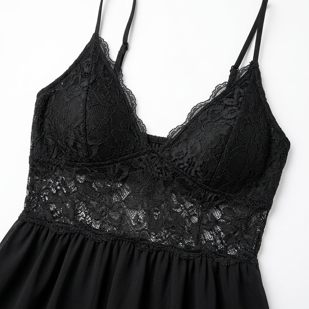 Paloma Lace Slip Dress