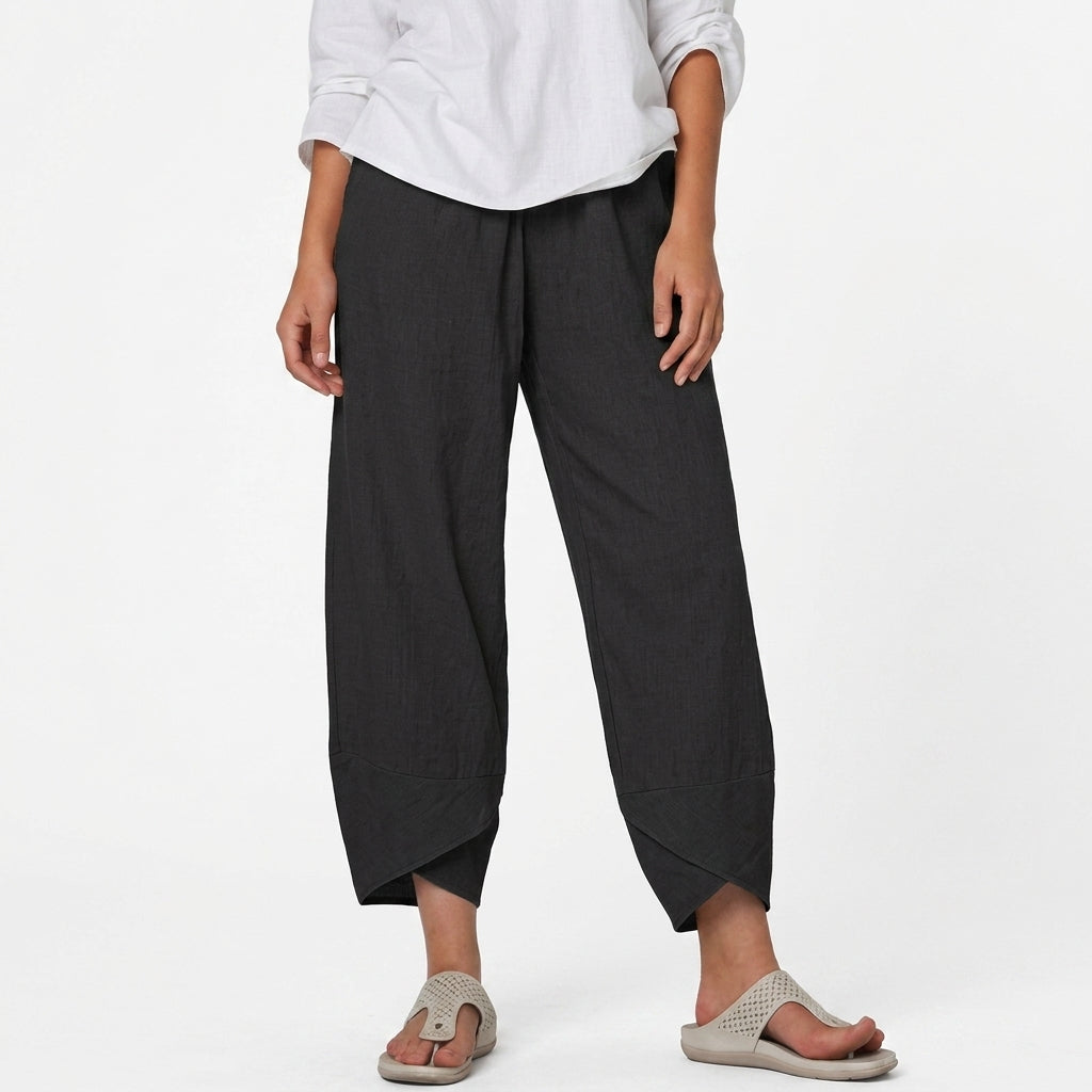 Paloma Linen-Look Trousers