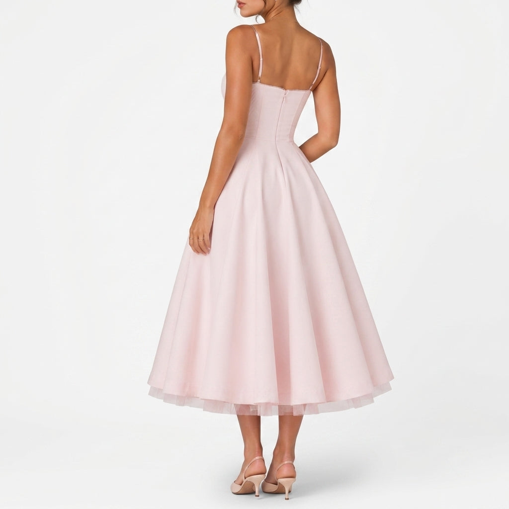 Astrid Corset Midi Dress
