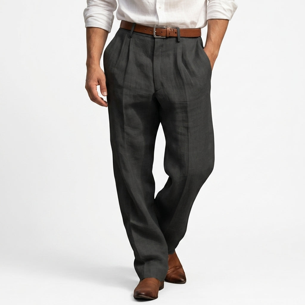 Cassian Pleated Trousers