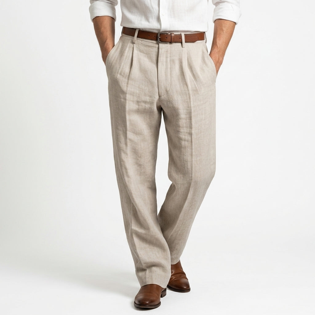 Cassian Pleated Trousers