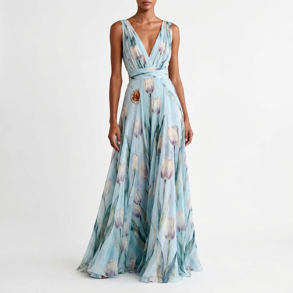 Emilia Tulip Maxi Dress