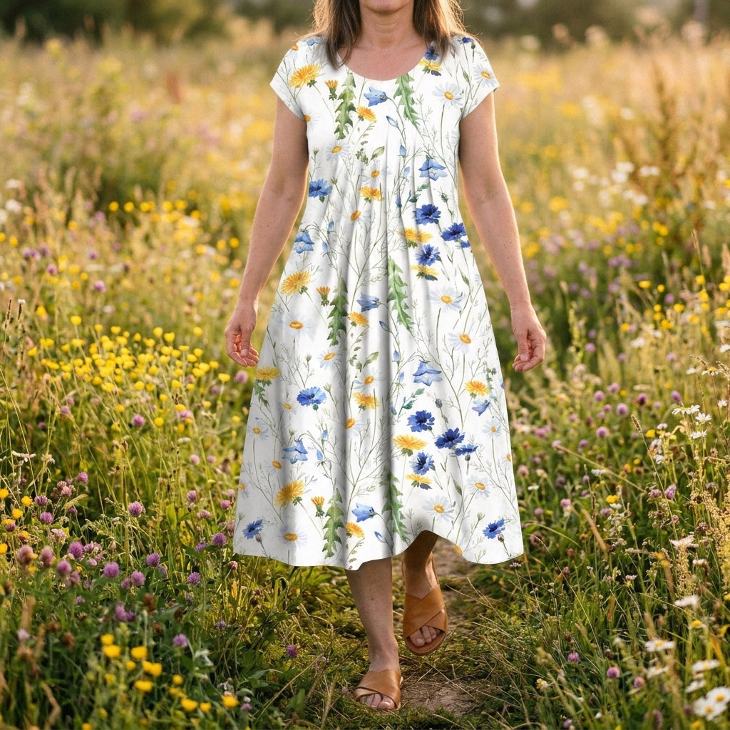 Camilla Floral Midi Dress