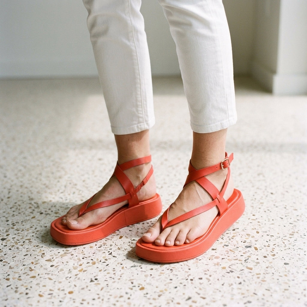 Alora Artificial Leather Sandals