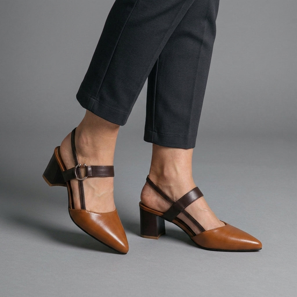 Santoro Leather Heels