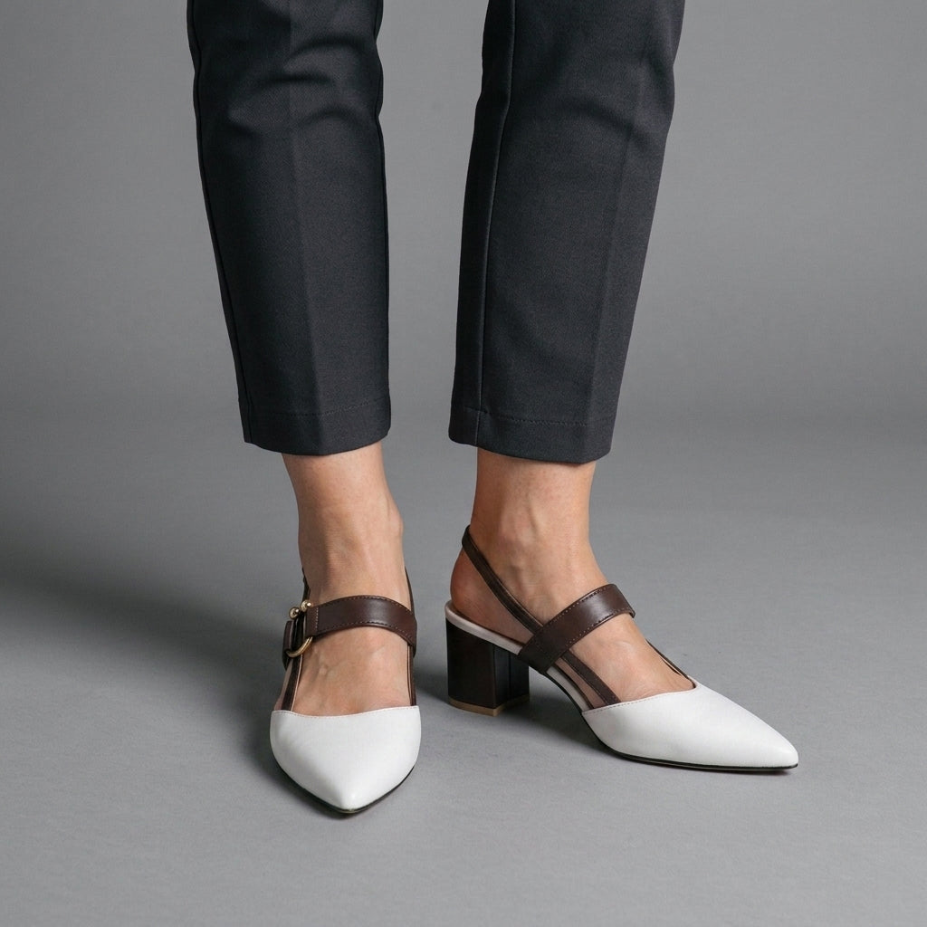 Santoro Leather Heels