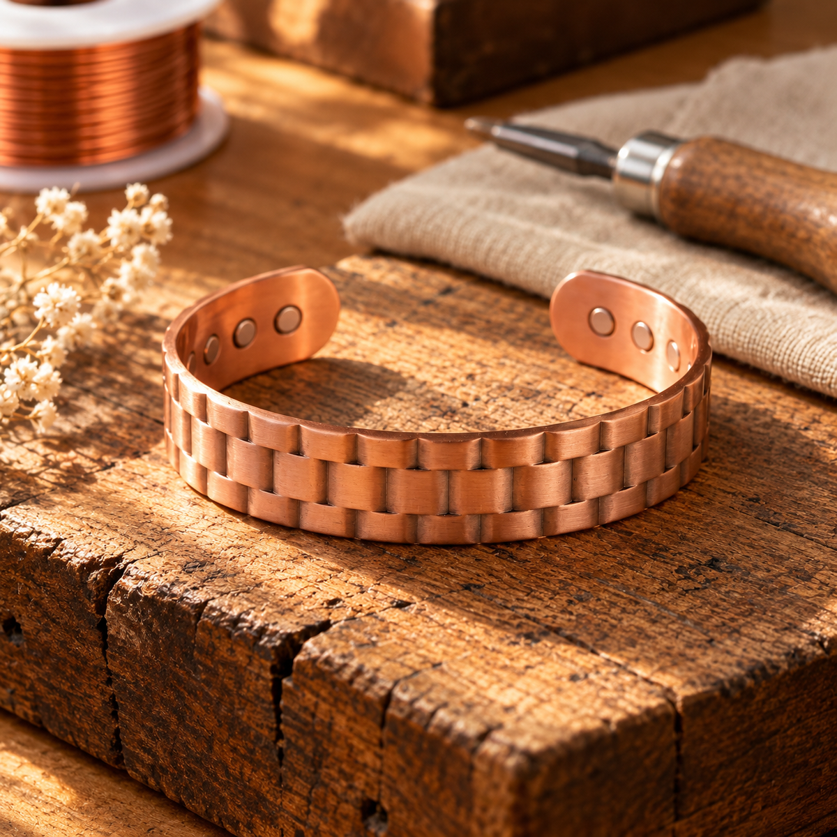 Ore Copper Bracelet