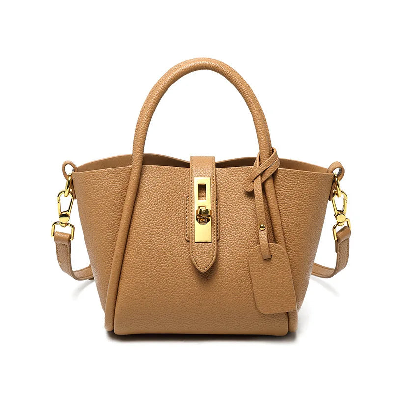 Juliet - Grained Tote Handbag