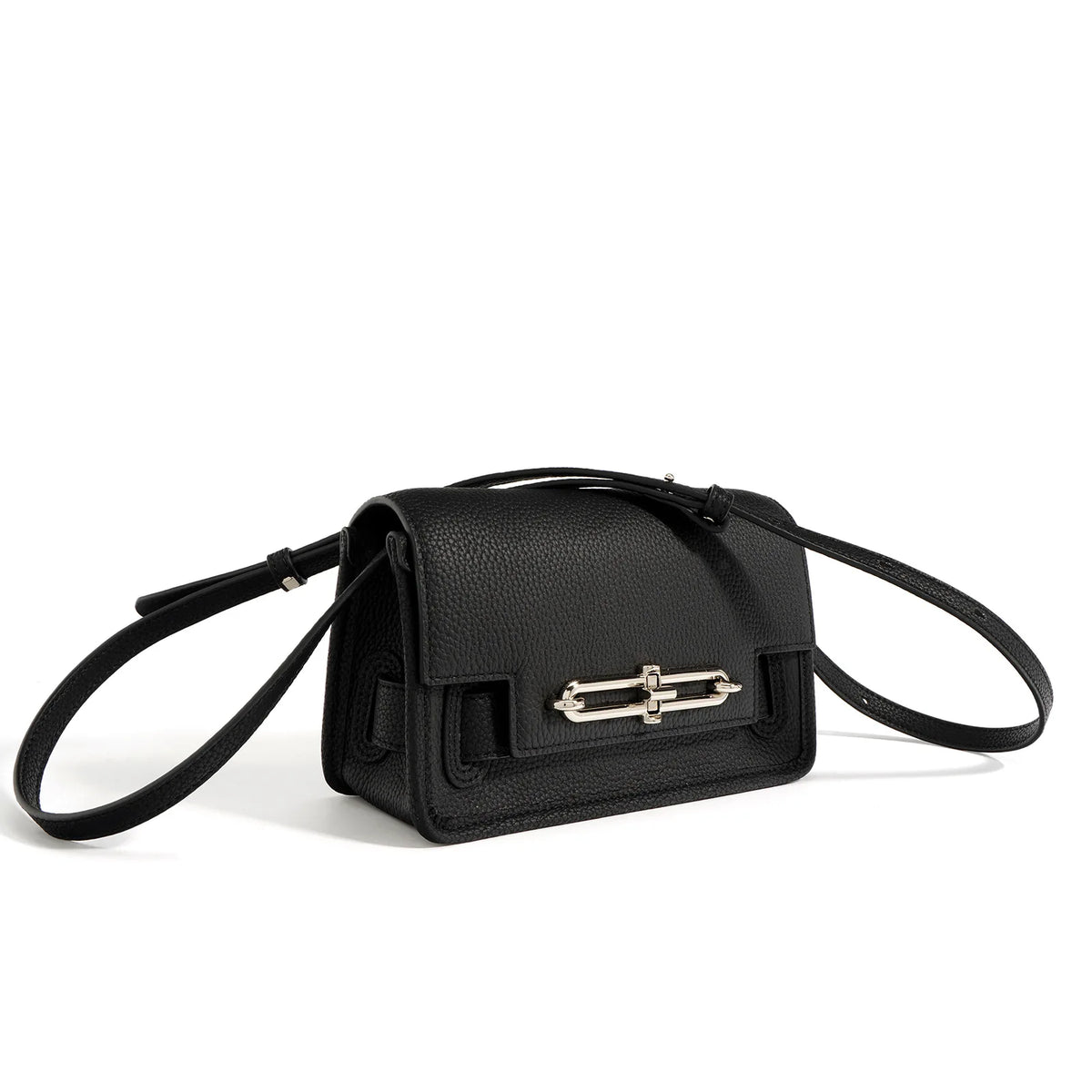 Daphne - Pebbled Mini Crossbody Bag