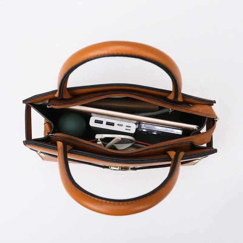 Francesca - Structured Top Handle Handbag