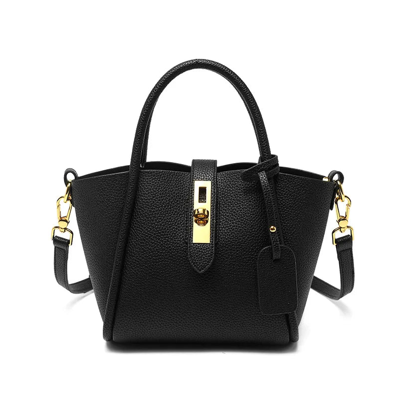 Juliet - Grained Tote Handbag