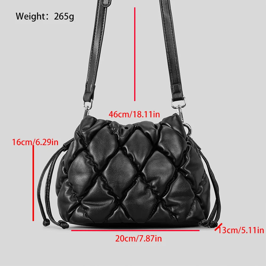 Poppy - Quilted Mini Crossbody Pillow Bag