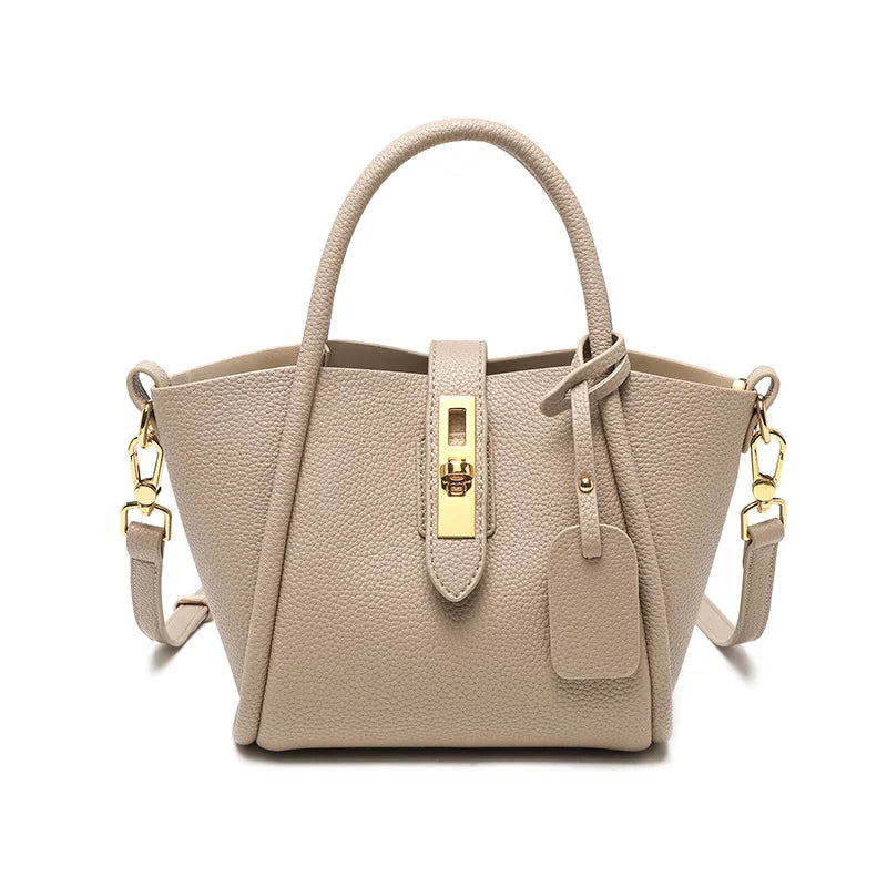 Juliet - Grained Tote Handbag