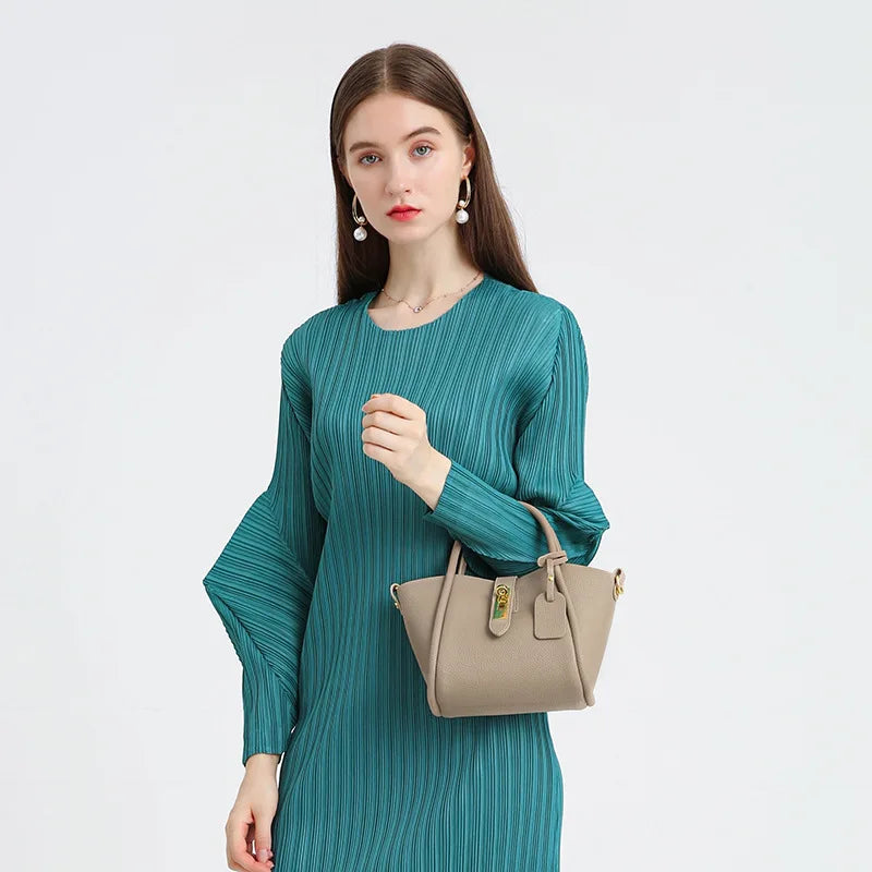 Juliet - Grained Tote Handbag