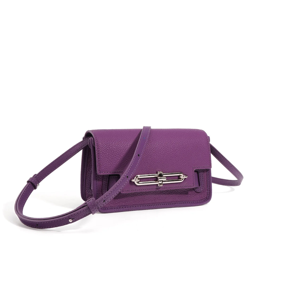 Daphne - Pebbled Mini Crossbody Bag