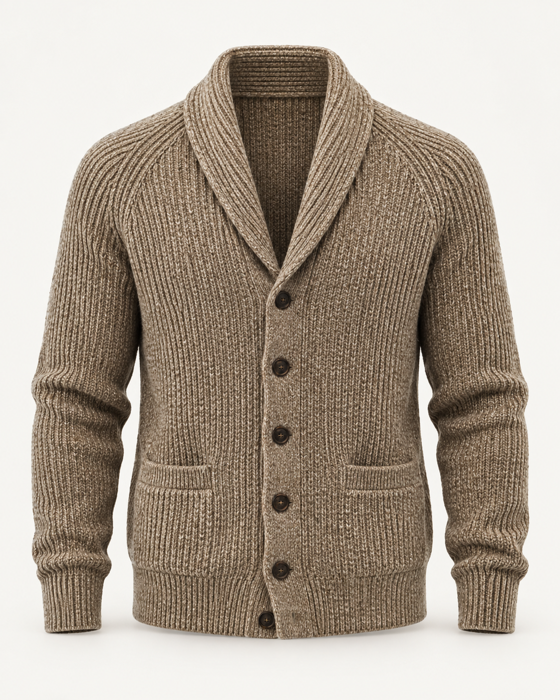 Mens Thickened Cardigan