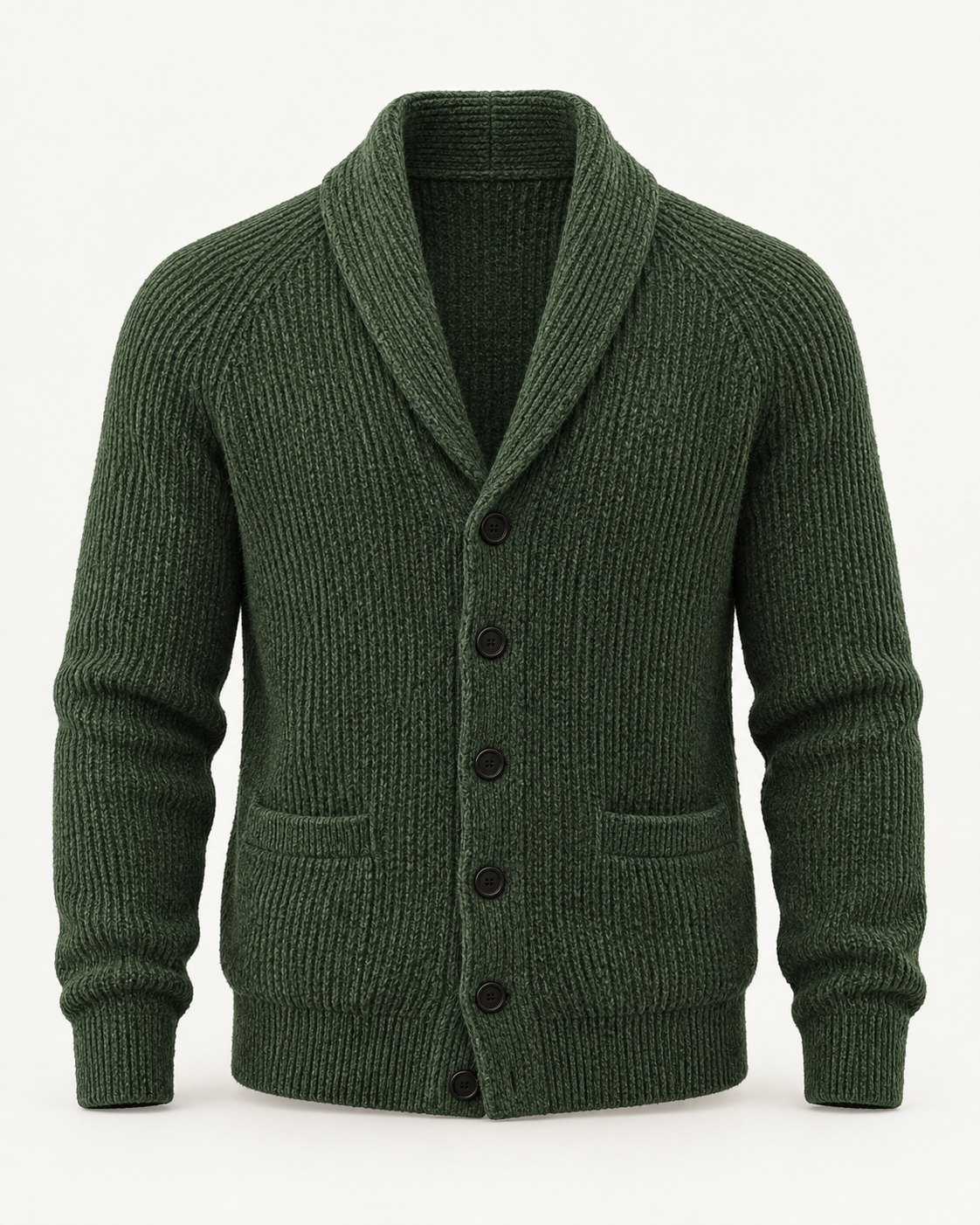 Mens Thickened Cardigan