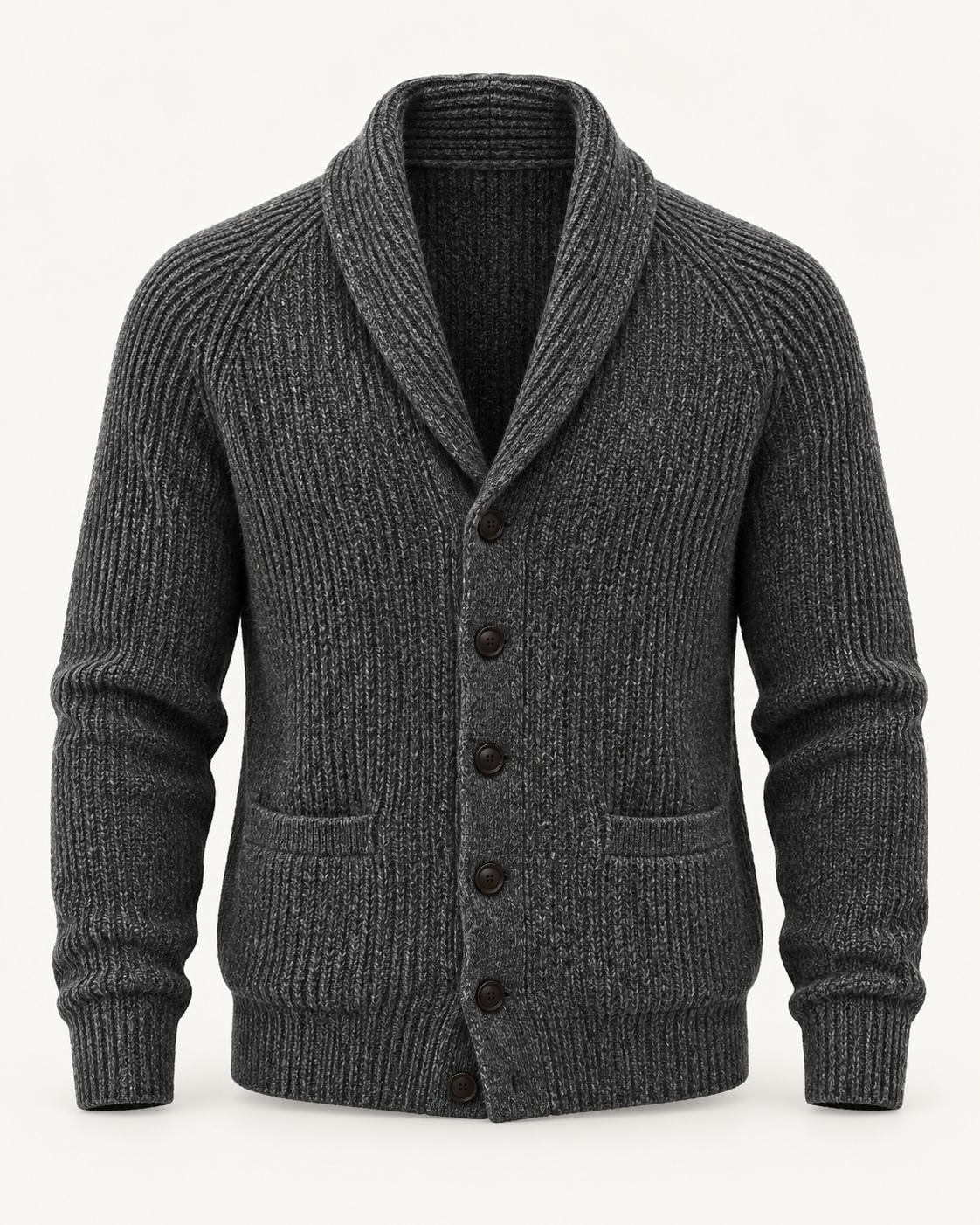 Mens Thickened Cardigan