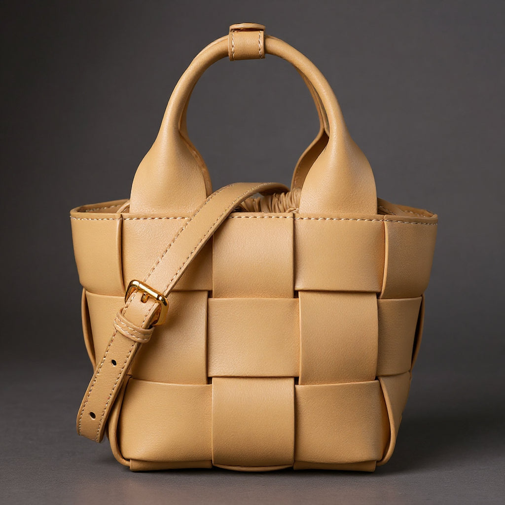 Orla - Woven Mini Basket Bag