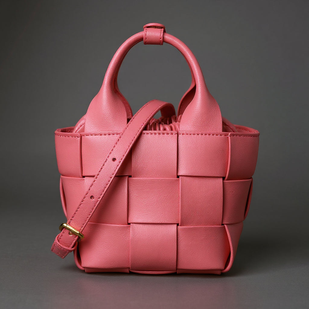 Orla - Woven Mini Basket Bag