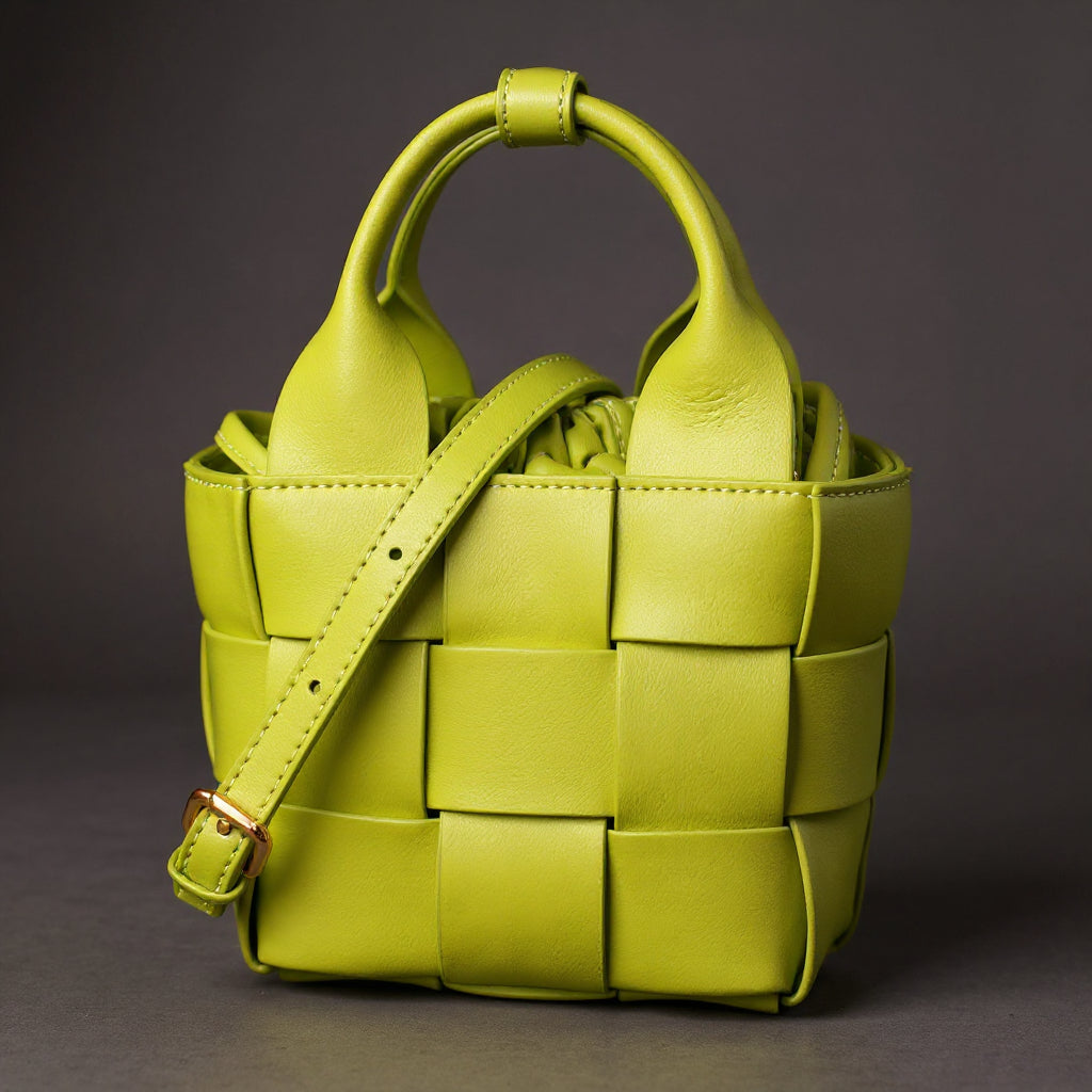Orla - Woven Mini Basket Bag