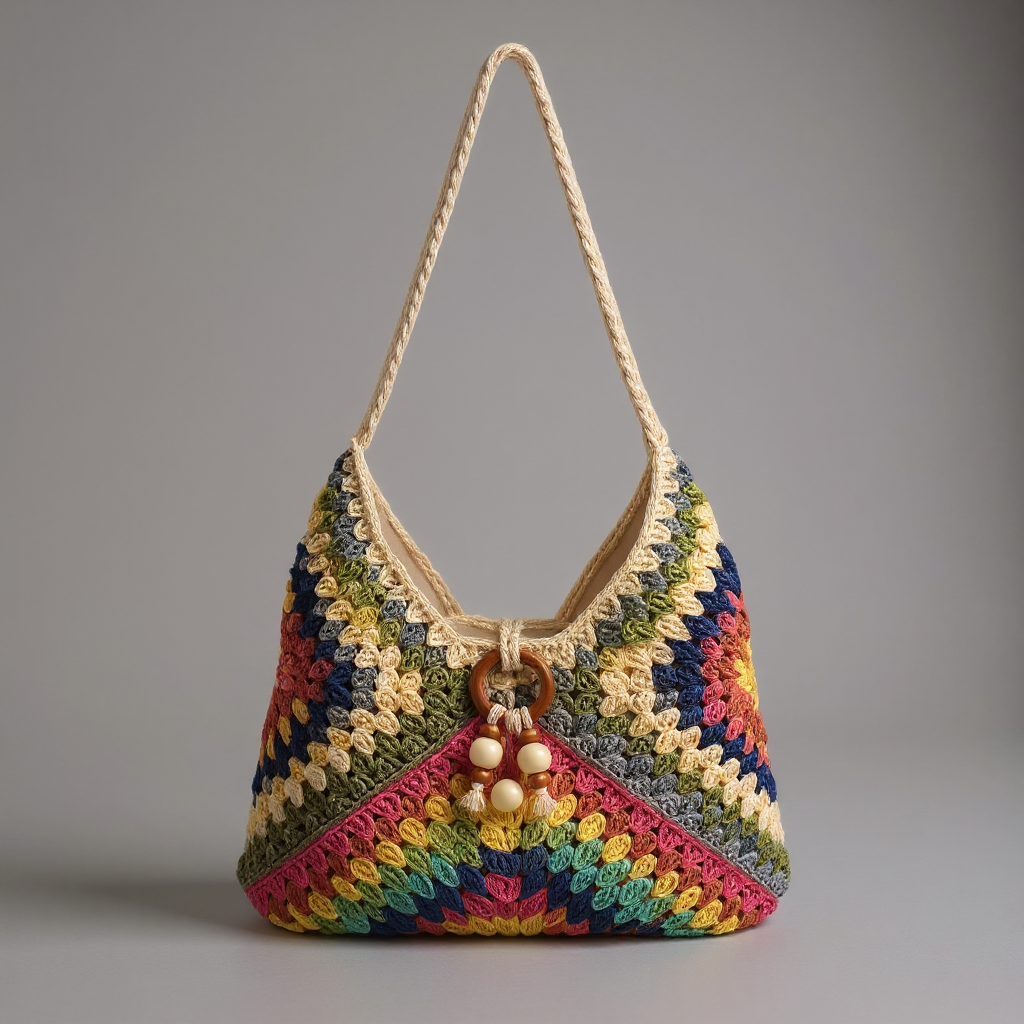 Esme - Crochet Shoulder Bag