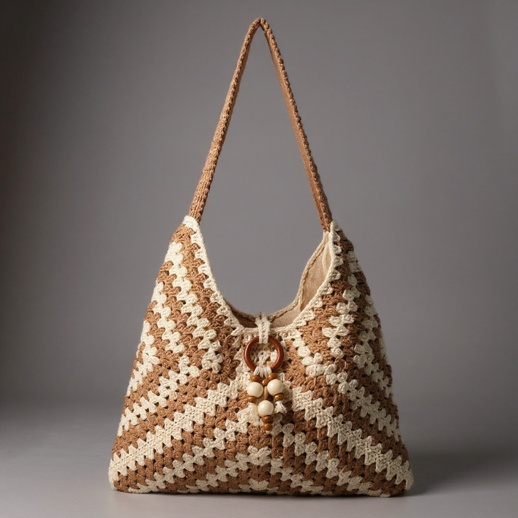 Esme - Crochet Shoulder Bag