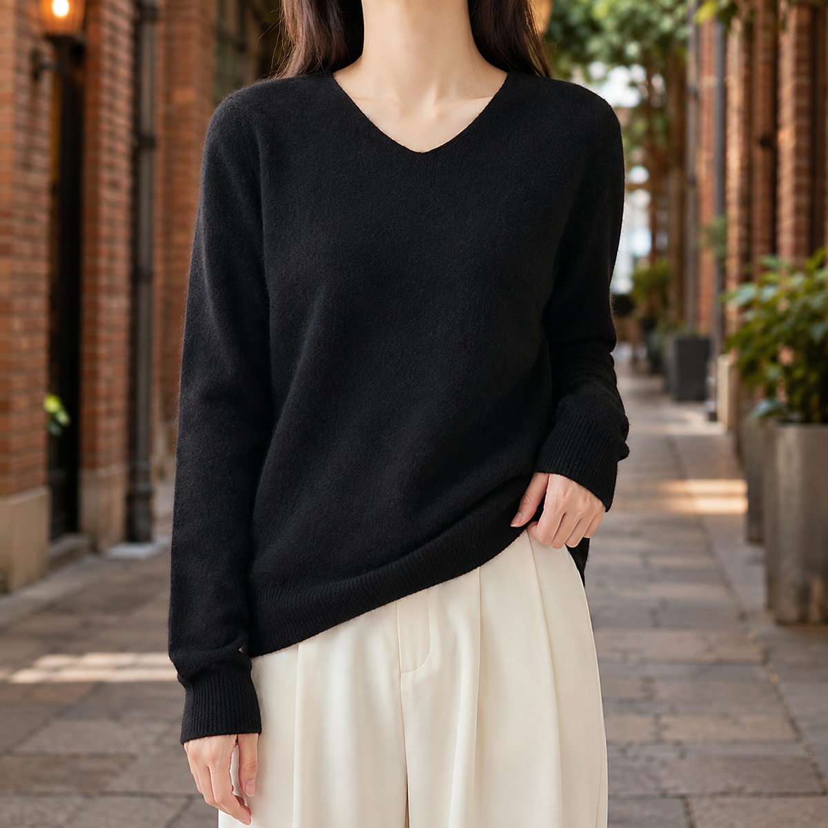 Christabel V-Neck Sweater