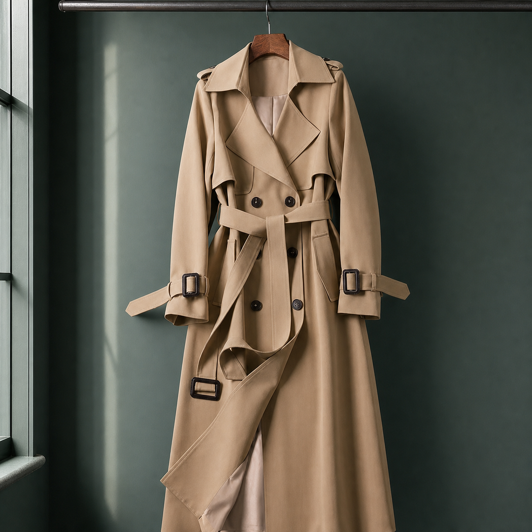 Azalea Belted Overcoat