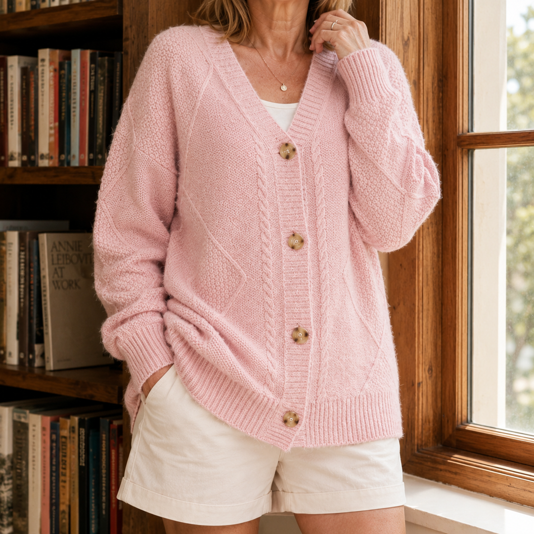 Noelle-Faye V-Neck Sweater