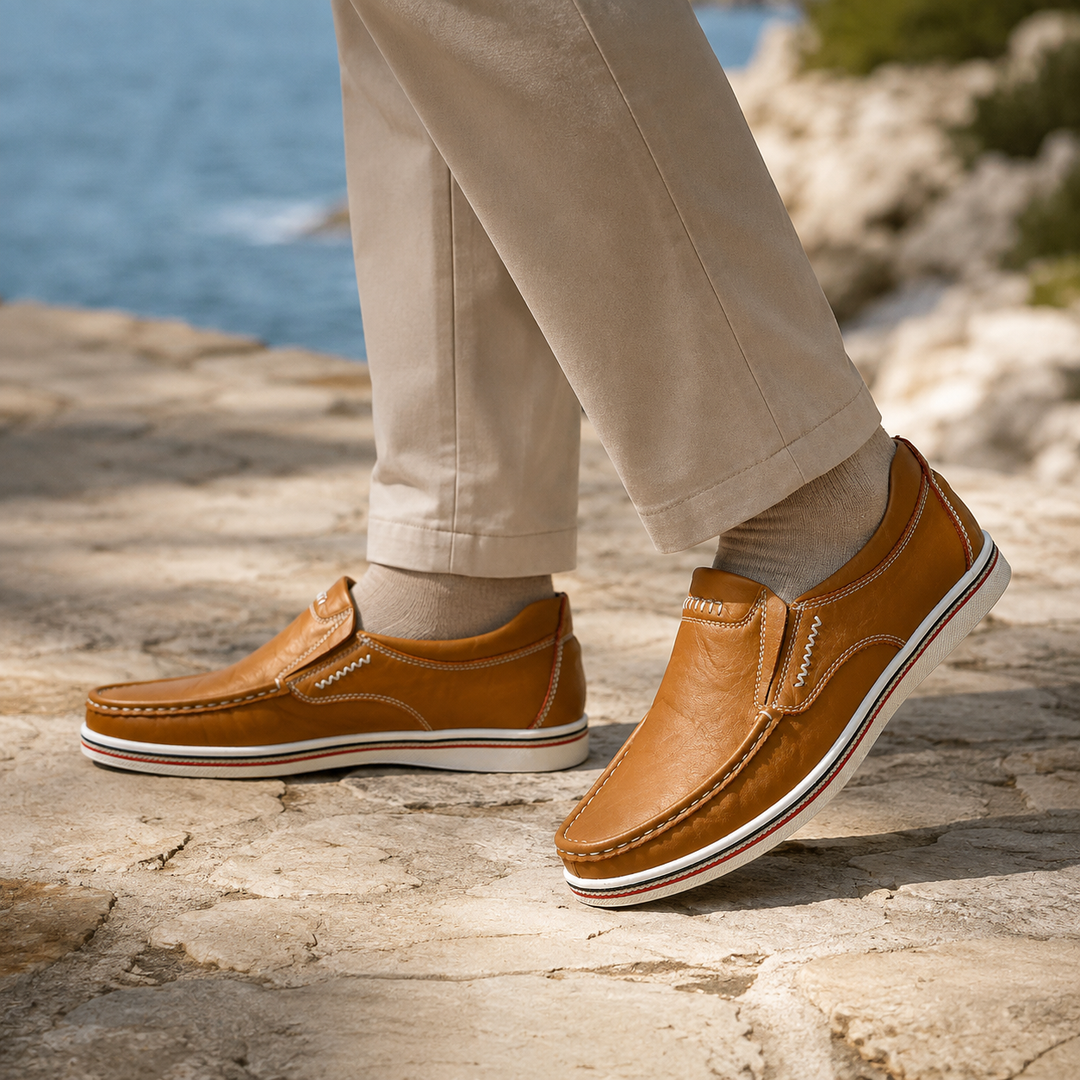 Alessia Contrast Loafers