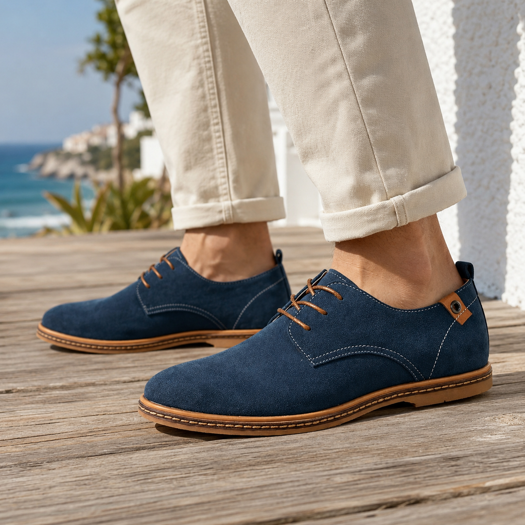 Santoro Suede Derby Shoes