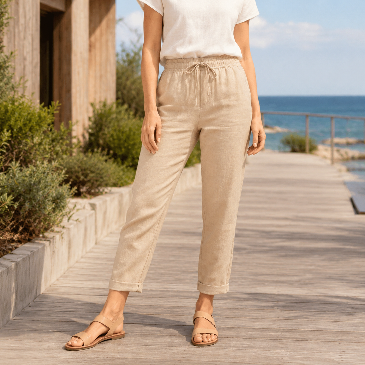 Ramona-Marie Tapered Pants