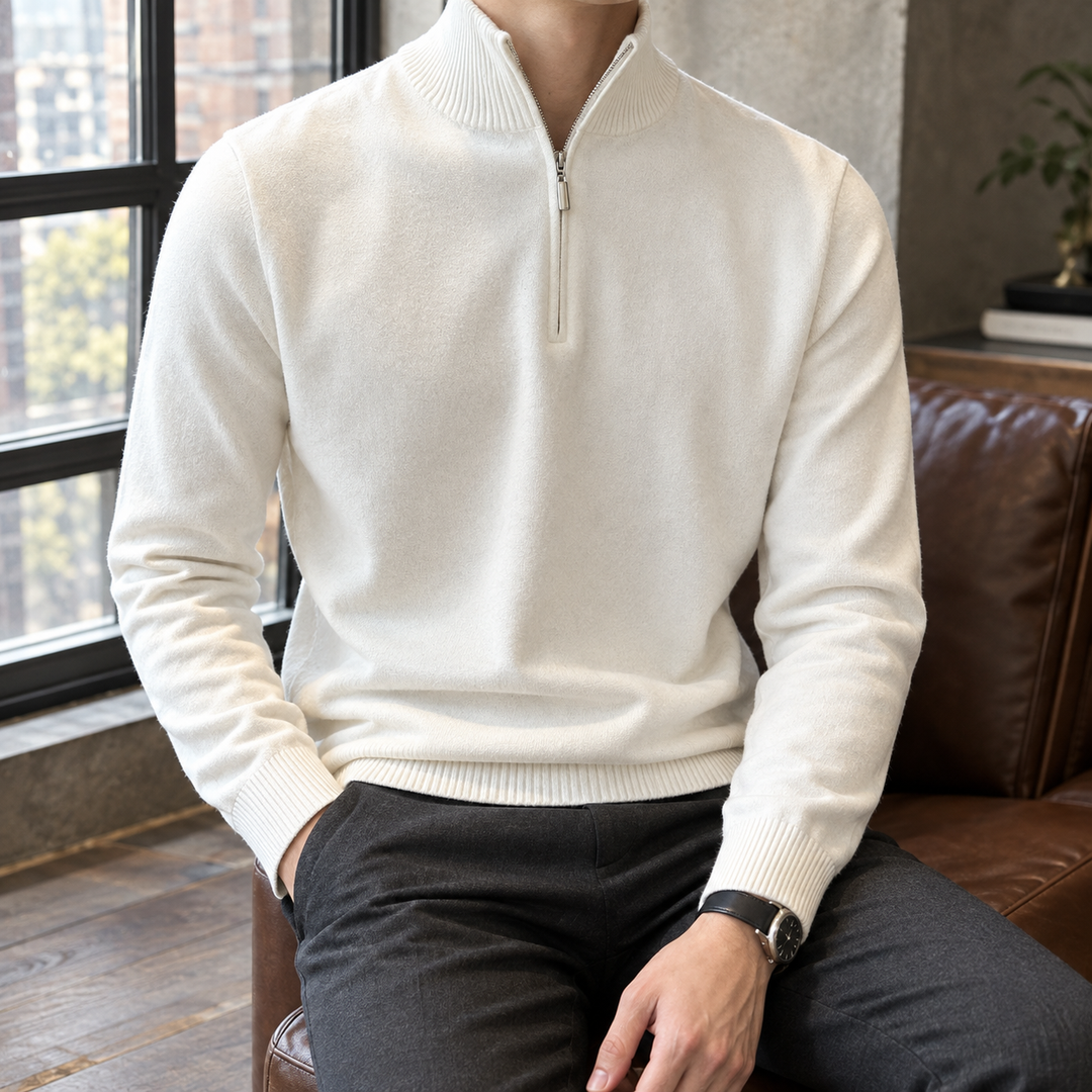 Donovan Mock Neck Sweater