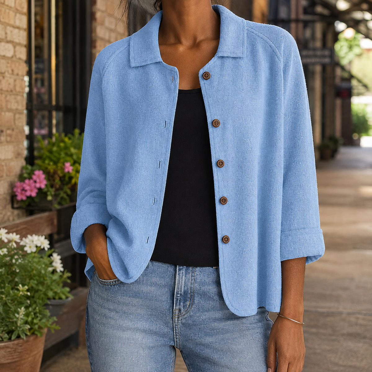 Soraya-Lane Collared Sweater