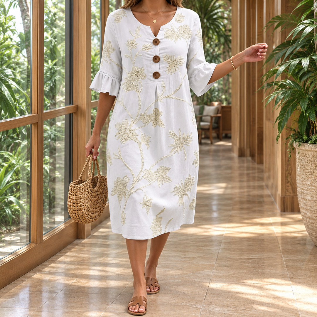 Livia-Elise Botanical Dress