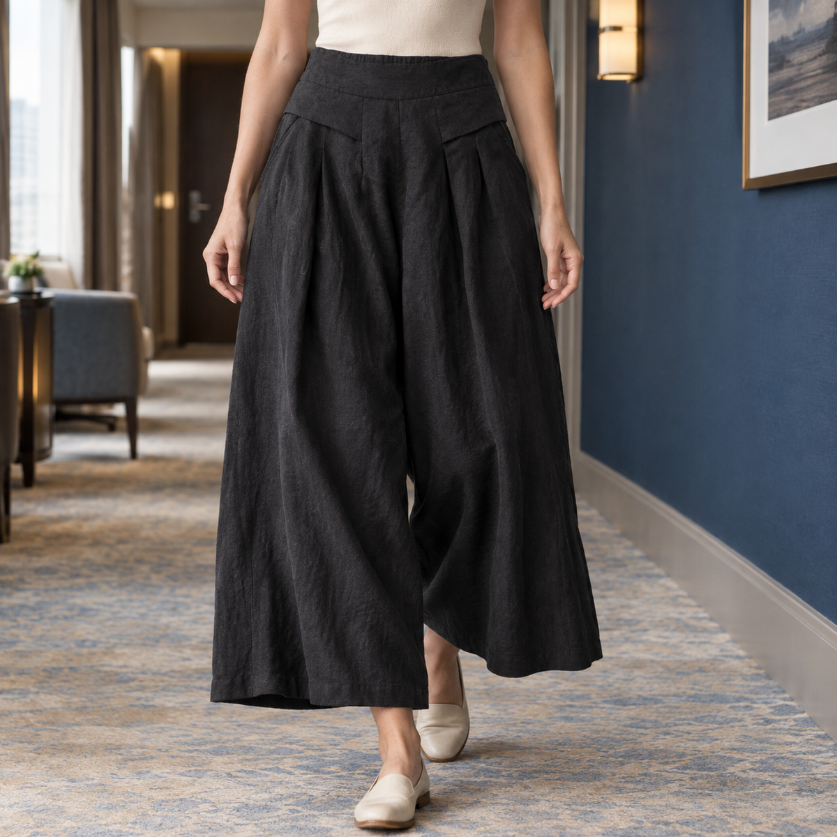 Jacinta-Claire Wide Leg Pants