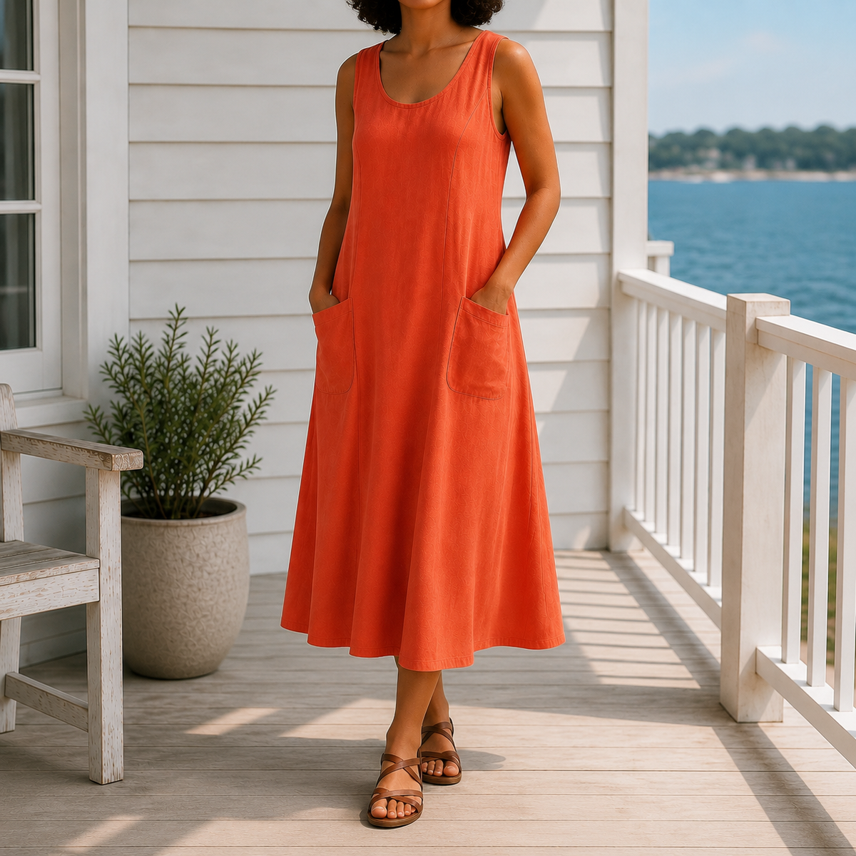 Colette-June A-Line Dress