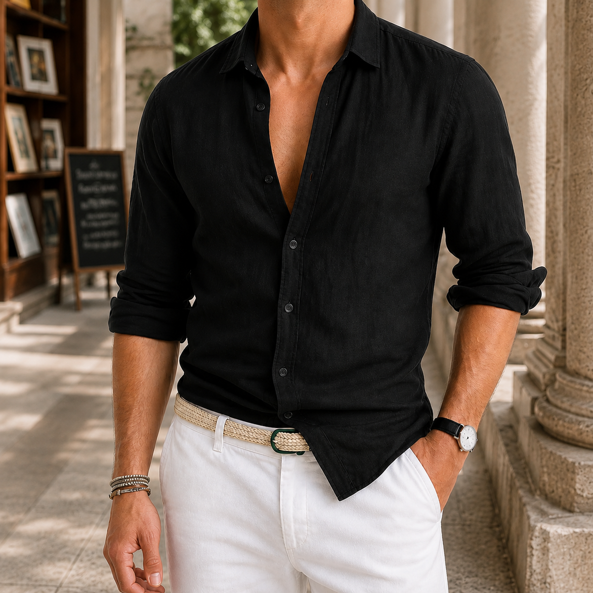 Anton Button Shirt