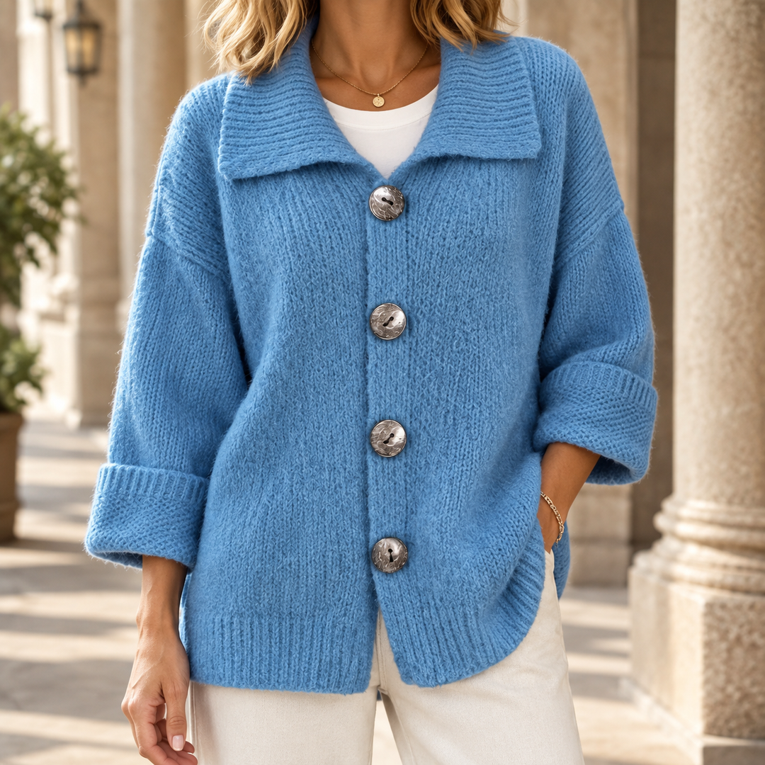 Xaviera Collared Cardigan
