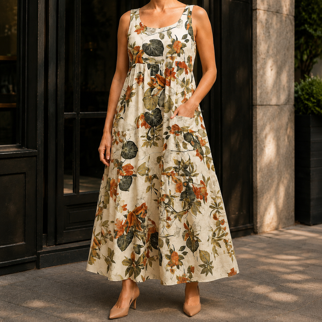 Maia-Jane Tiered Maxi Dress