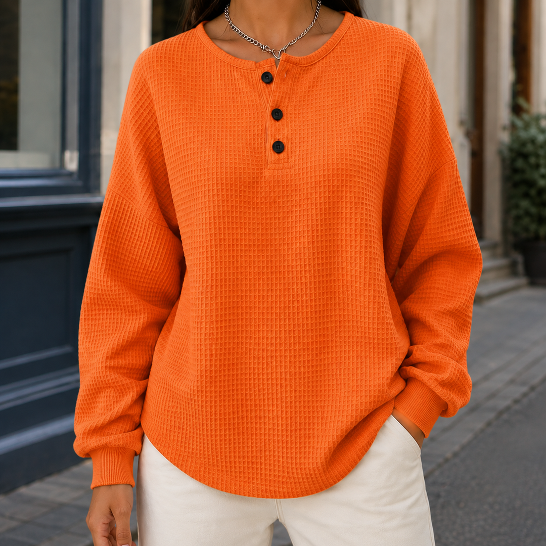 Annabel-Louise Waffle Sweater